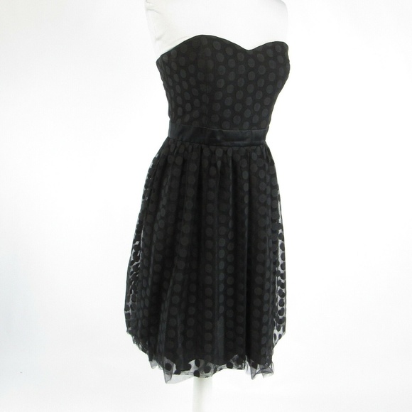 Black WHITE HOUSE BLACK MARKET corset dress 4 - Picture 3 of 8